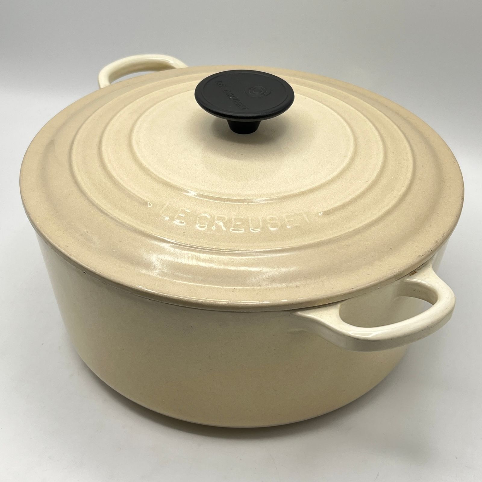 ル・クルーゼ ココットロンド デューン両手鍋 24㎝ シグニチャー