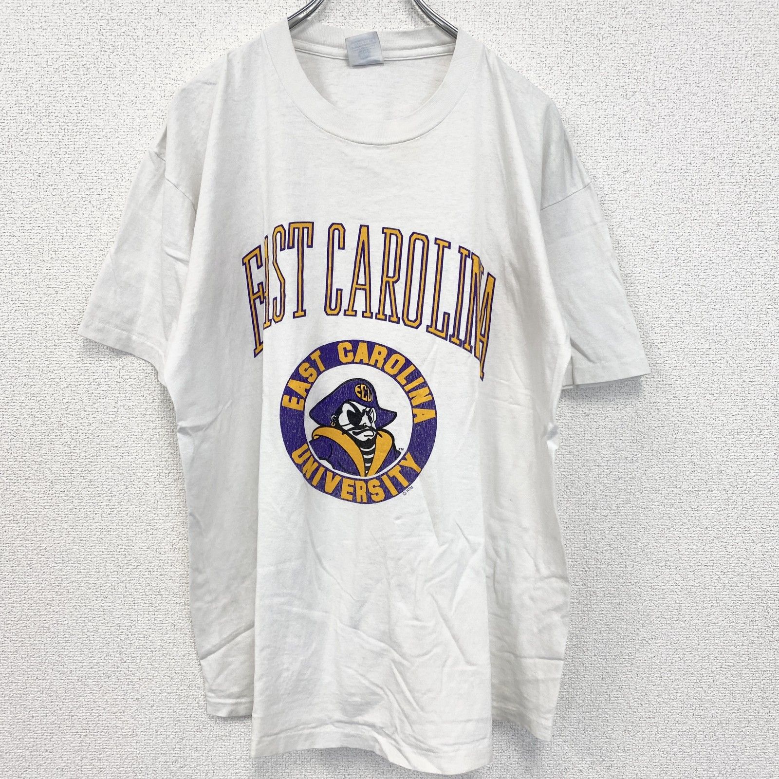 古着 used 半袖プリントTシャツ クルーネック カレッジ系 USA製