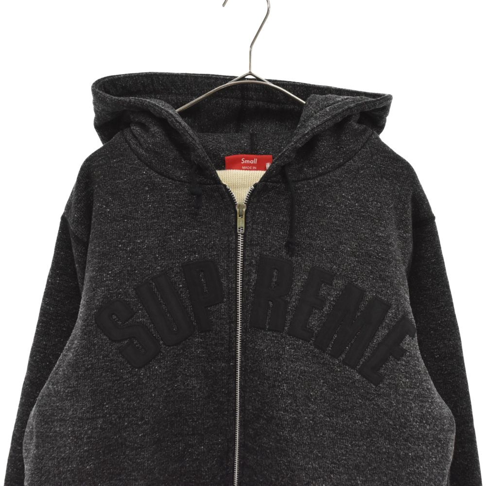 SUPREME (シュプリーム) 10AW Arch Logo Thermal Zip Up Hoodie