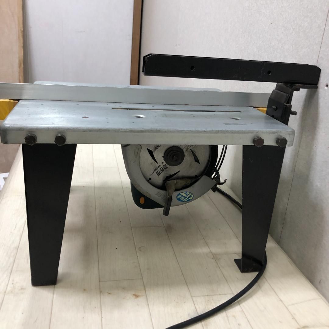 RYOBI 丸ノコ MW-145 147mm 自作テーブルソー Makita天板 フェンス付 木工 DIY 集成材 造作用チップソー 2002年製 88264-2 HRDEVELOPMENT_JP