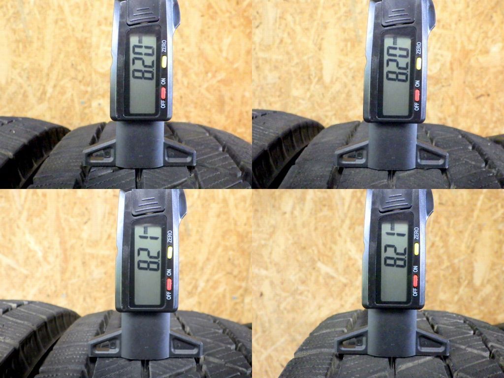 SP633 F◆ ● 製造 約8部山●BS BLIZZAK VRX3●175 70R14●4本