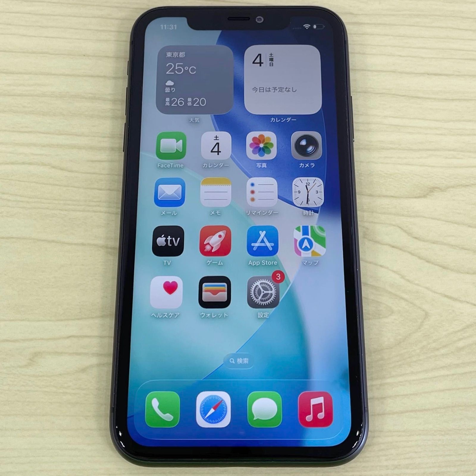iPhone - iphone11 64GB ジャンク iPhone 11 64GB White simフリー ジャンク（33573）¥8,000（S