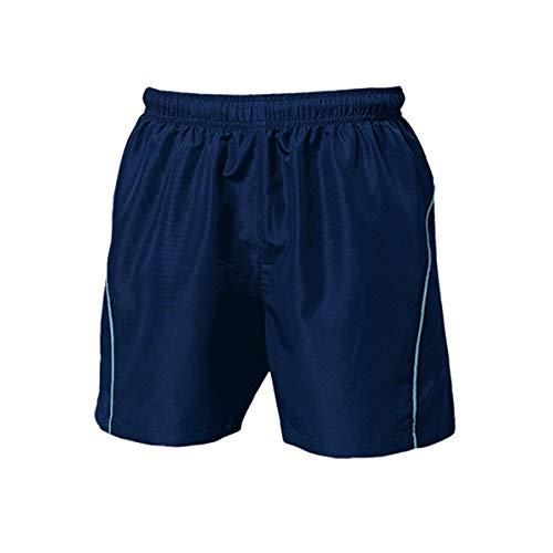 【新品・5営業日で発送】ウンドウ(Wundou) バレーボールパンツ　Ｐ－１６８０Ｊ　紺ｘサックス（８１）　サイズ：１４０