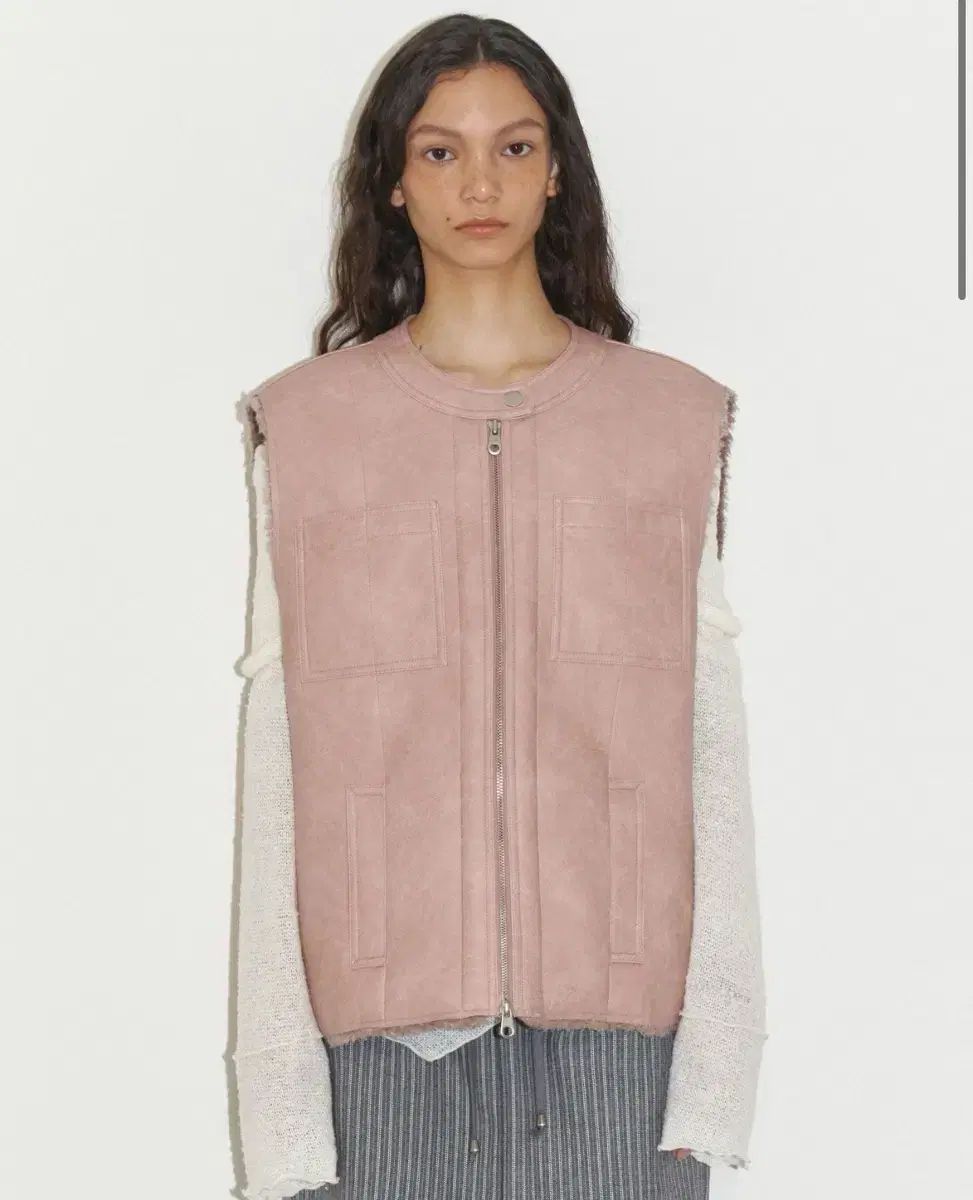 ポリ数エム ムートンファー ピンク