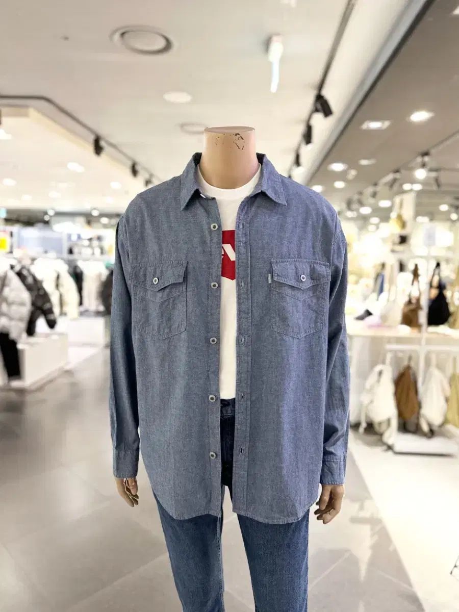 LEVI'S(リーバイス) ルーズ シルバータップ サンブレー シャツ L 5 やっぱり 出品
