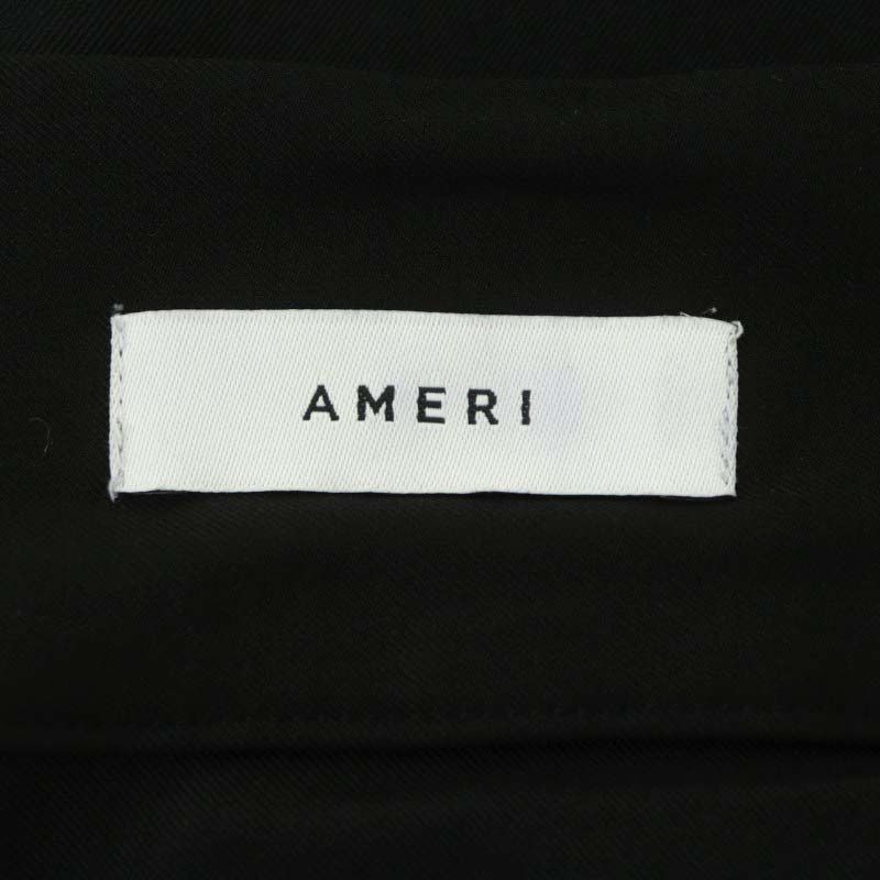 アメリヴィンテージ Ameri VINTAGE 2WAY PLEATS PANTS パンツ プリーツ ワイド スカート ロング フレア レイヤード S  黒 ブラック /NR □OS - メルカリ
