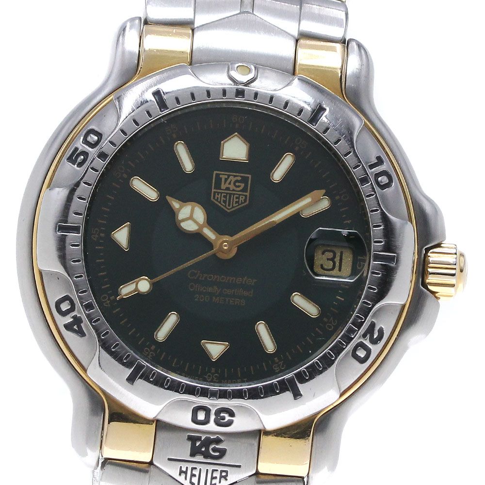 タグホイヤー TAG HEUER WH5153-K1 6000シリーズ クロノメーター デイト 自動巻き メンズ_865104