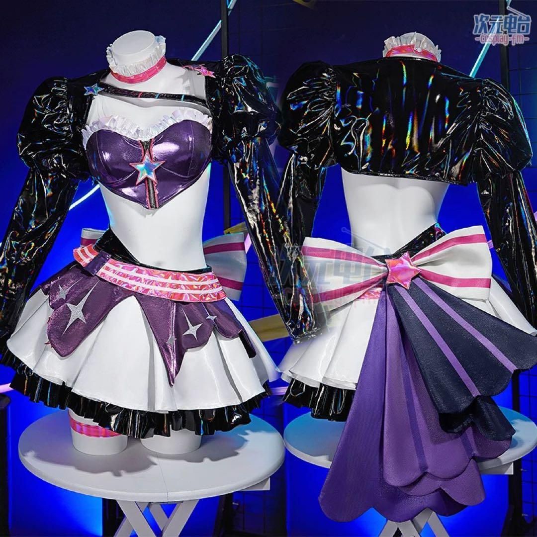 新品未使用 次元電台 Muse dash 巡音ルカ コスプレ衣装 ウィッグ