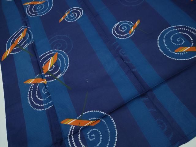 平和屋着物∴夏物 浴衣 花尽くし 綿 逸品 DAAV7290cd