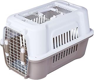 ペティオ Petio 犬猫用キャリー ２ドア タフハウスキャリー アイボリー M
