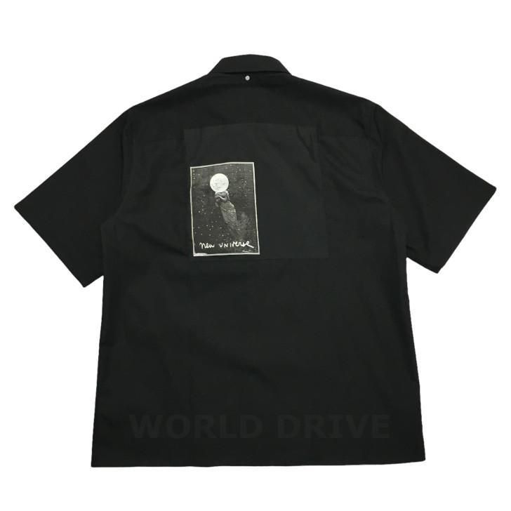 特販激安OAMC STUDIO SHIRT UNIVERSE ロゴ パッチ ボタンシャツ シャツ