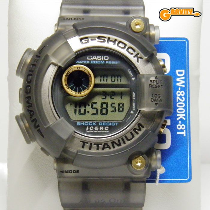 CASIO(カシオ)G-SHOCK(ジーショック) DW-8200K-8 第5回イルカクジラ(イルクジ)ジ・オーシャン  FROGMAN(フロッグマン)【未使用品】