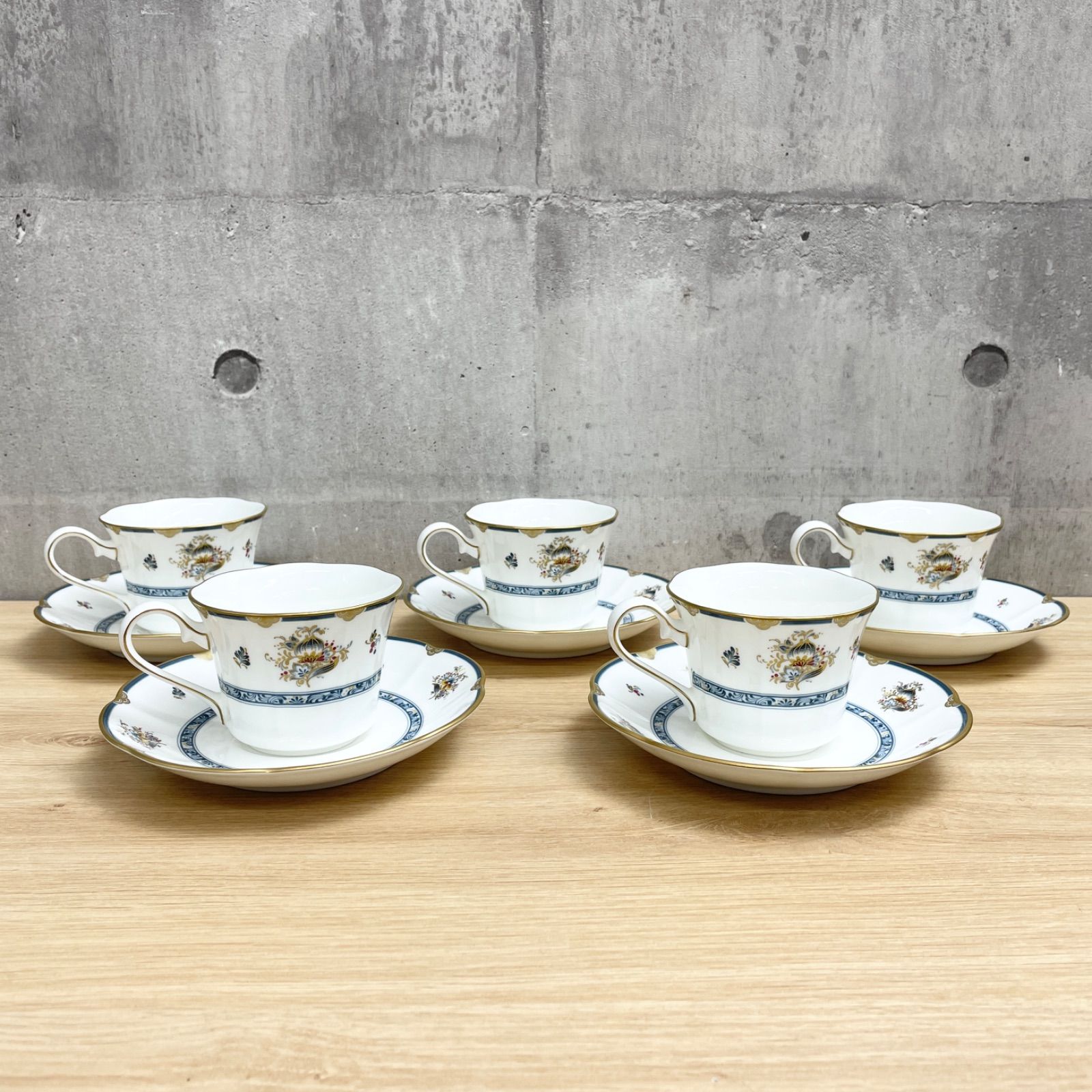 長期保管品 NARUNI ナルミ シャリラムーン カップ&ソーサー5客セット 金縁 ボーンチャイナ BONECHINA 廃盤 コーヒーカップ(ナルミ)｜売買されたオークション情報、yahooの商品情報をアーカイブ  ナルミ