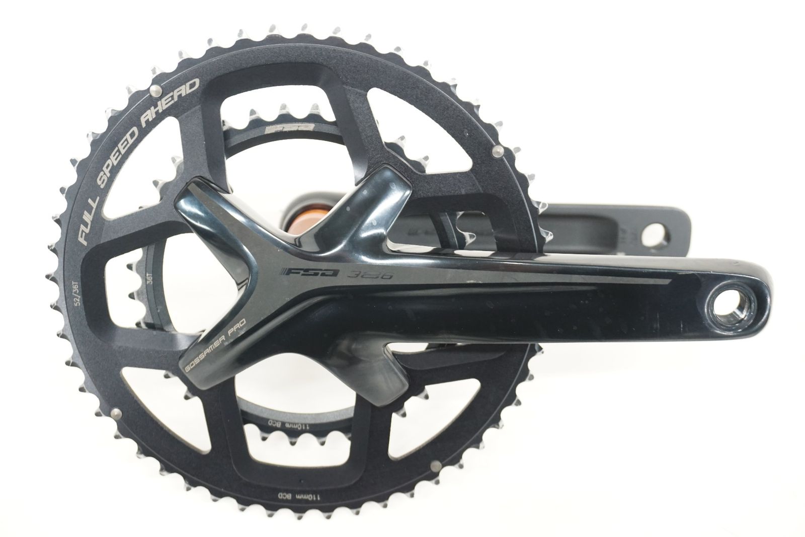 FSA 「エフエスエー」 GOSSAMER PRO 386 クランク 52-36T 172.5mm