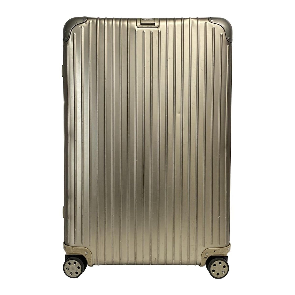 RIMOWA リモワ キャリーバッグ TOPAS TITANIUM|トパーズ チタニウム 924.77.03.4 シャンパンゴールド ロックナンバー 006 |98L