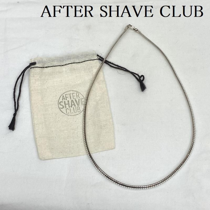 古着 アクセサリー ネックレス ペンダント AFTER SHAVE CLUB オメガ ネックレス イタリア製 SV925