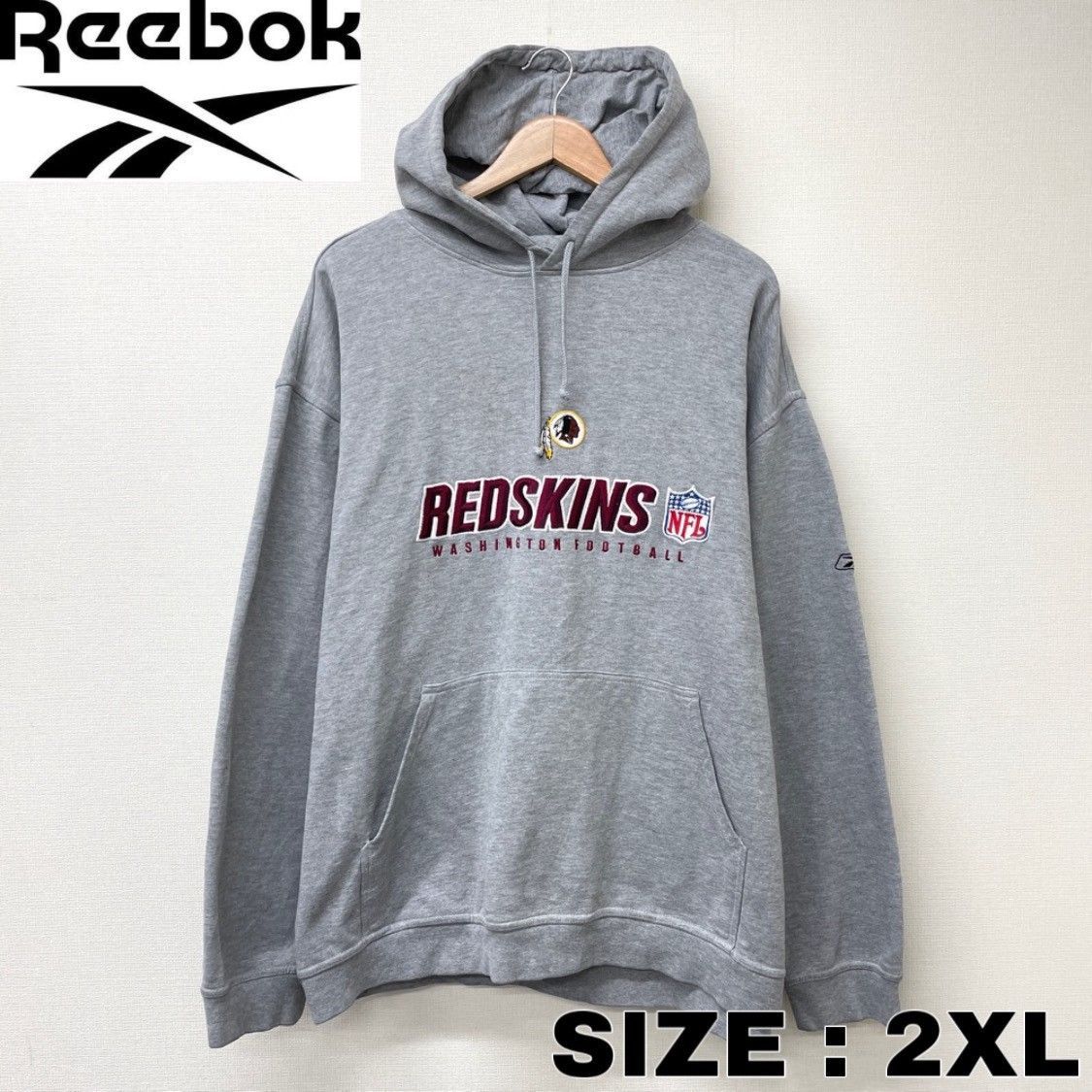 リーボック Reebok NFL WASHINGTON REDSKINS ワシントンレッドスキンズ ウインドブレーカー メンズXXL /eaa408061-ランク