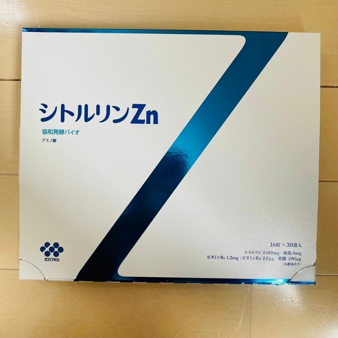 協和発酵バイオ シトルリンZn 16粒×30袋 程よく