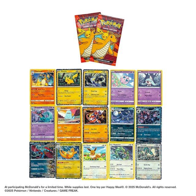 10パックセット】ポケモンカード マクドナルド ハッピーセット