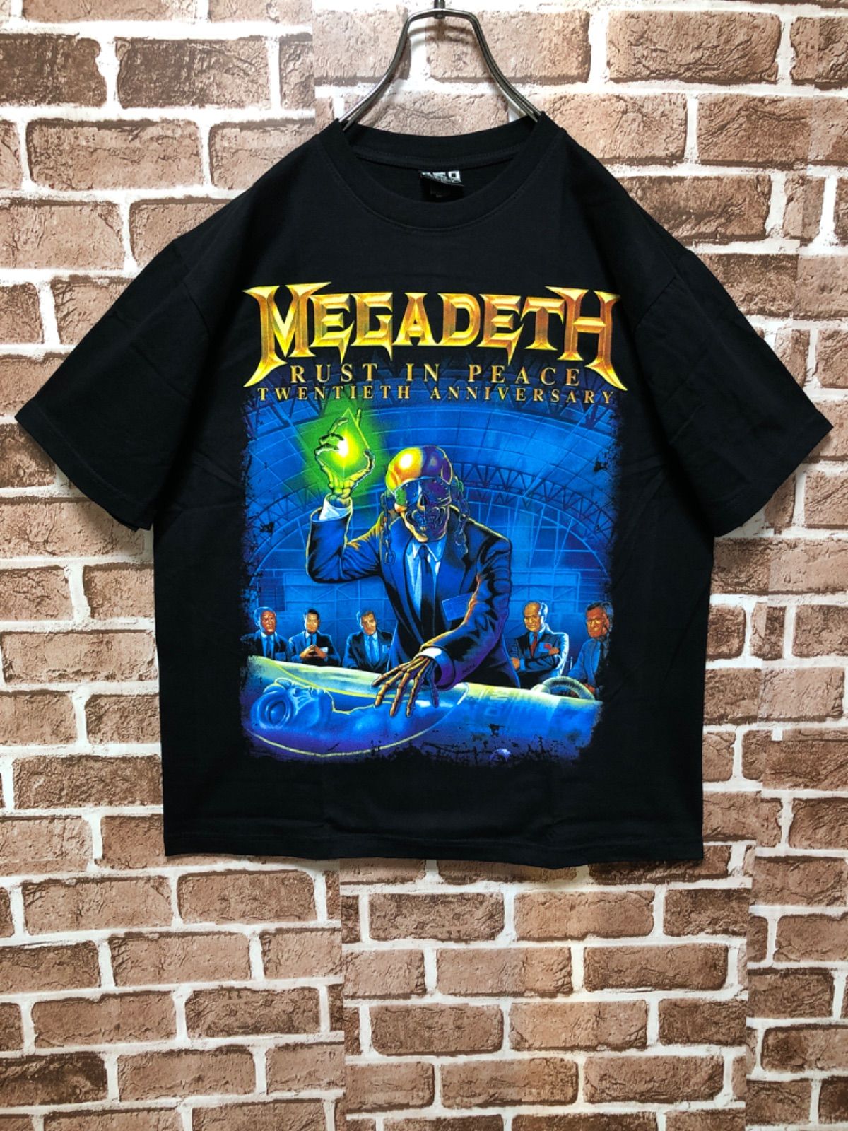 通販モール MEGADETH メガデス バンドTシャツ 両面プリント ビッグ