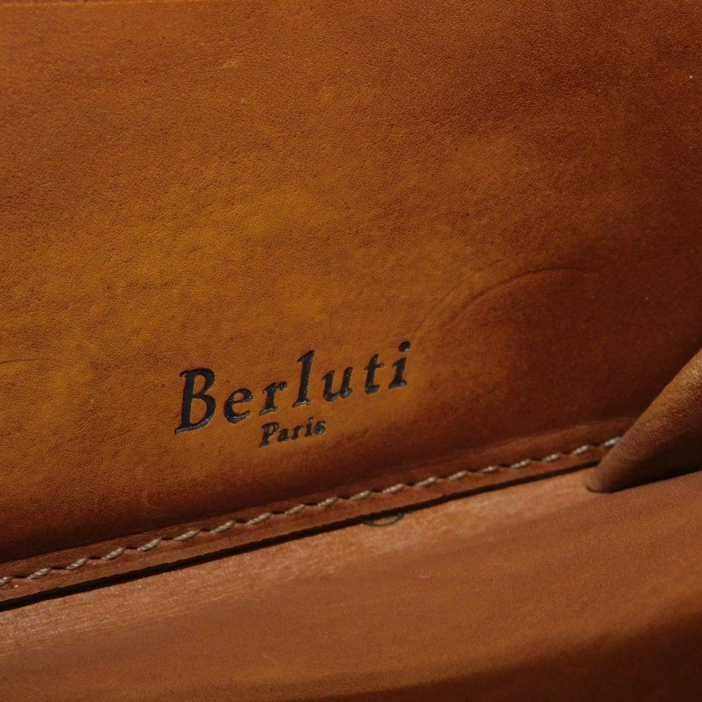 Berluti ベルルッティ イタウバ スクリットレザー ロングジップ