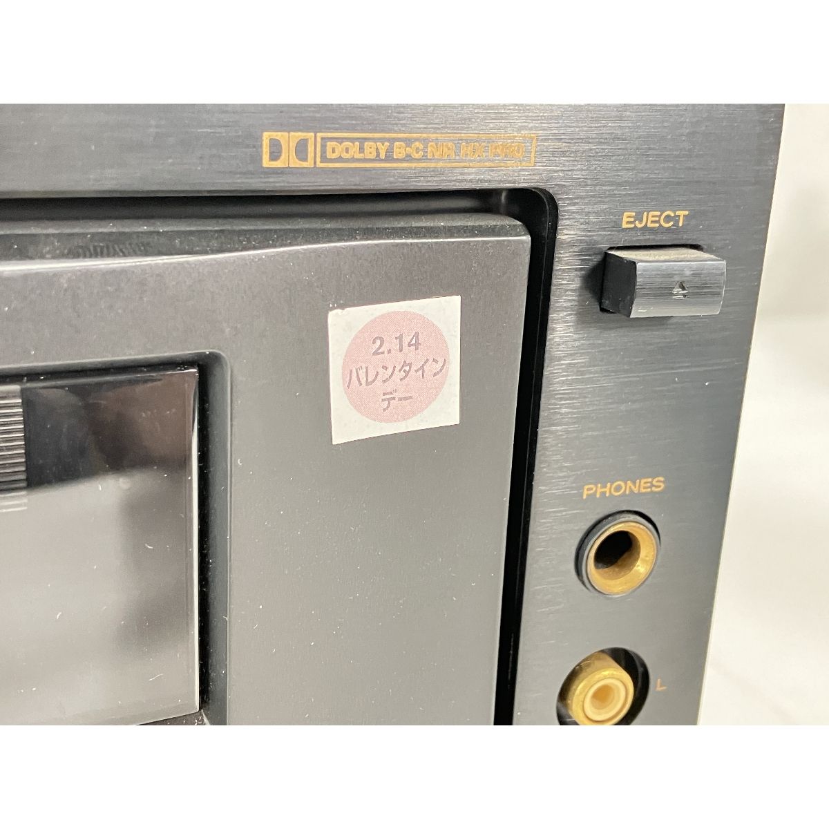 TEAC W-6000R ダブルカセットデッキ【ジャンク品】 TEAC W-6000R ダブルカセットデッキ カセットプレイヤー ジャンク