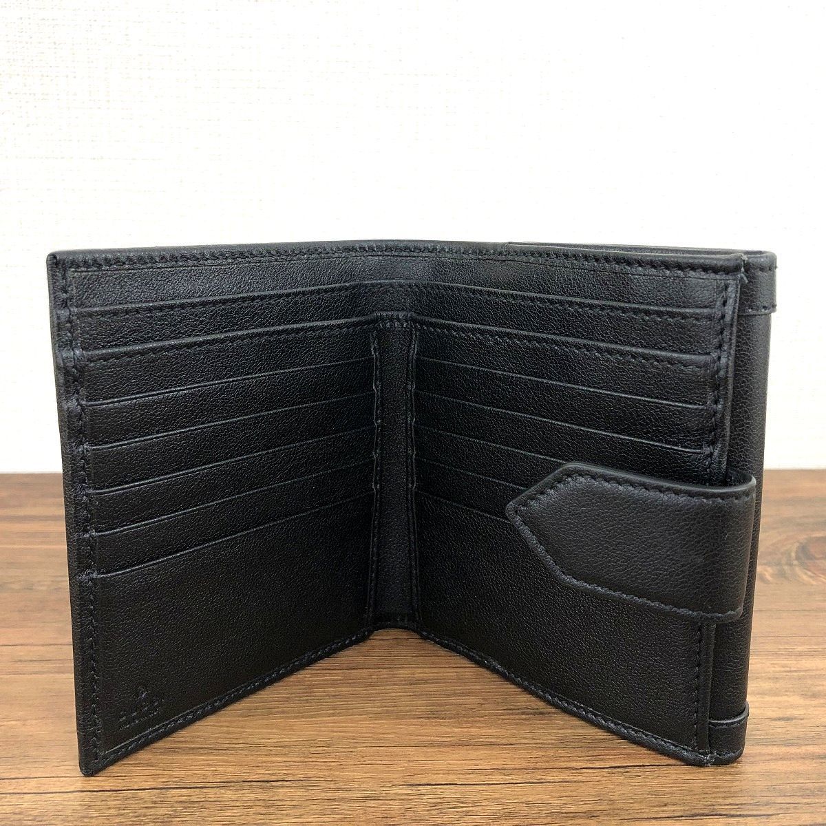 未使用品 GUCCI Wホック財布 671789 ダイアナ 194-