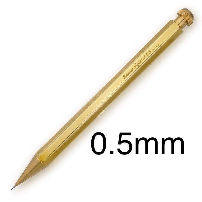 0.5mm】カヴェコ Kaweco シャーペン スペシャル ペンシル ブラス ペンシルスペシャル カヴェコスペシャル ゴールド 金 シャープペンシル  シャープペン Special Mechanical Pencil Brass - メルカリ