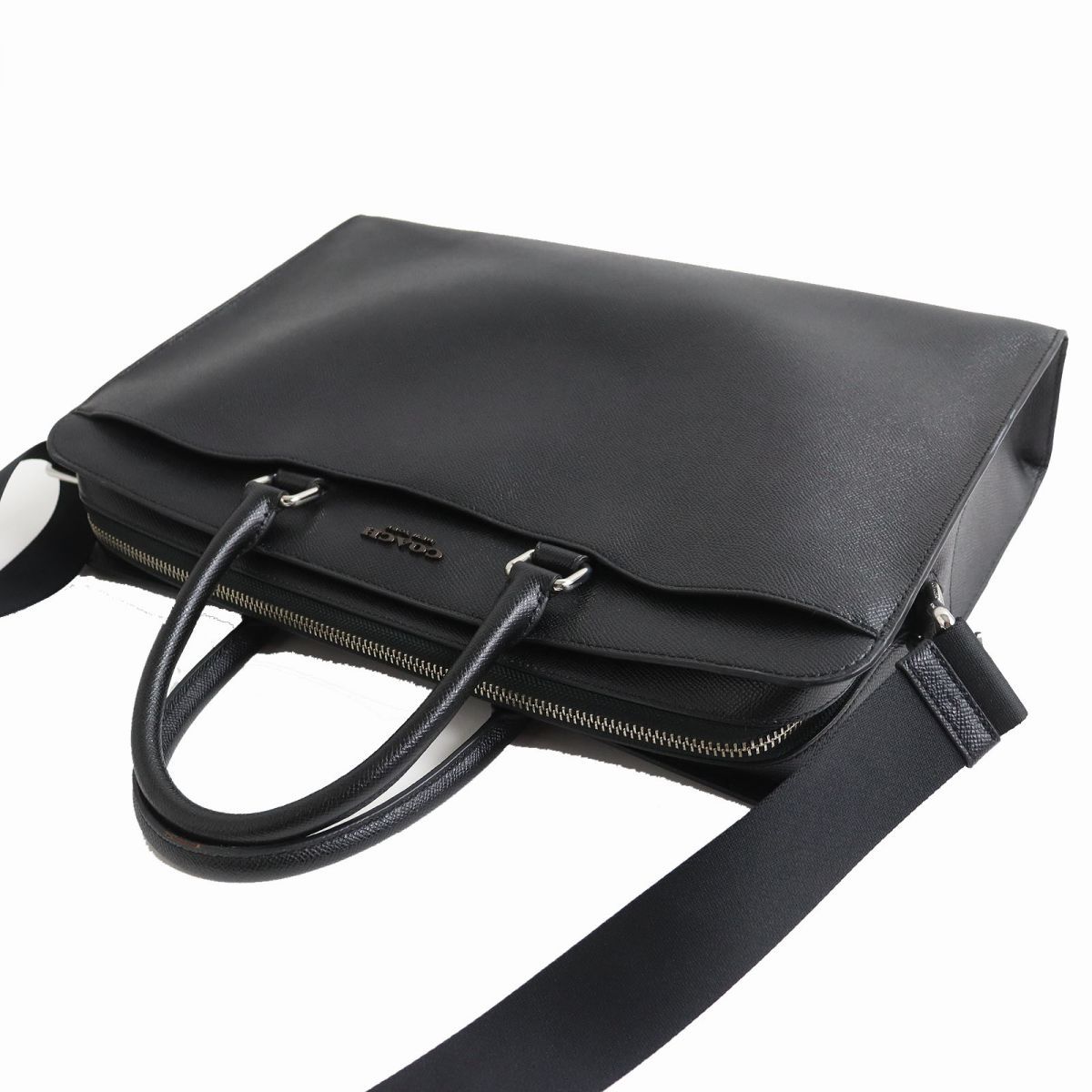 美品△COACH コーチ F72988 ベケット ストラクチャード ロゴ金具