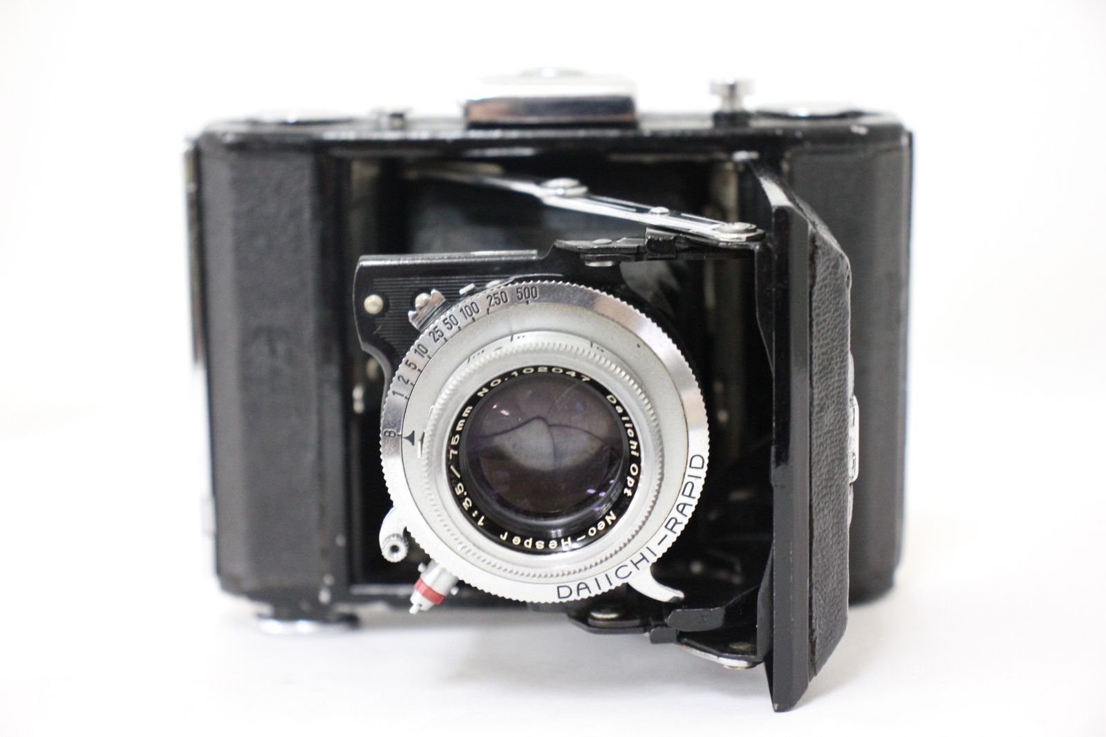 ツァイスイコン Zeiss Ikon Nottar 515 Neo Hesper 75 mm F 3 5 ケース付き 蛇腹カメラ e 2714