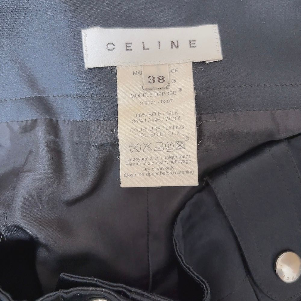 CELINE 38サイズ　シルク　スカート CELINE 38サイズ シルク スカート