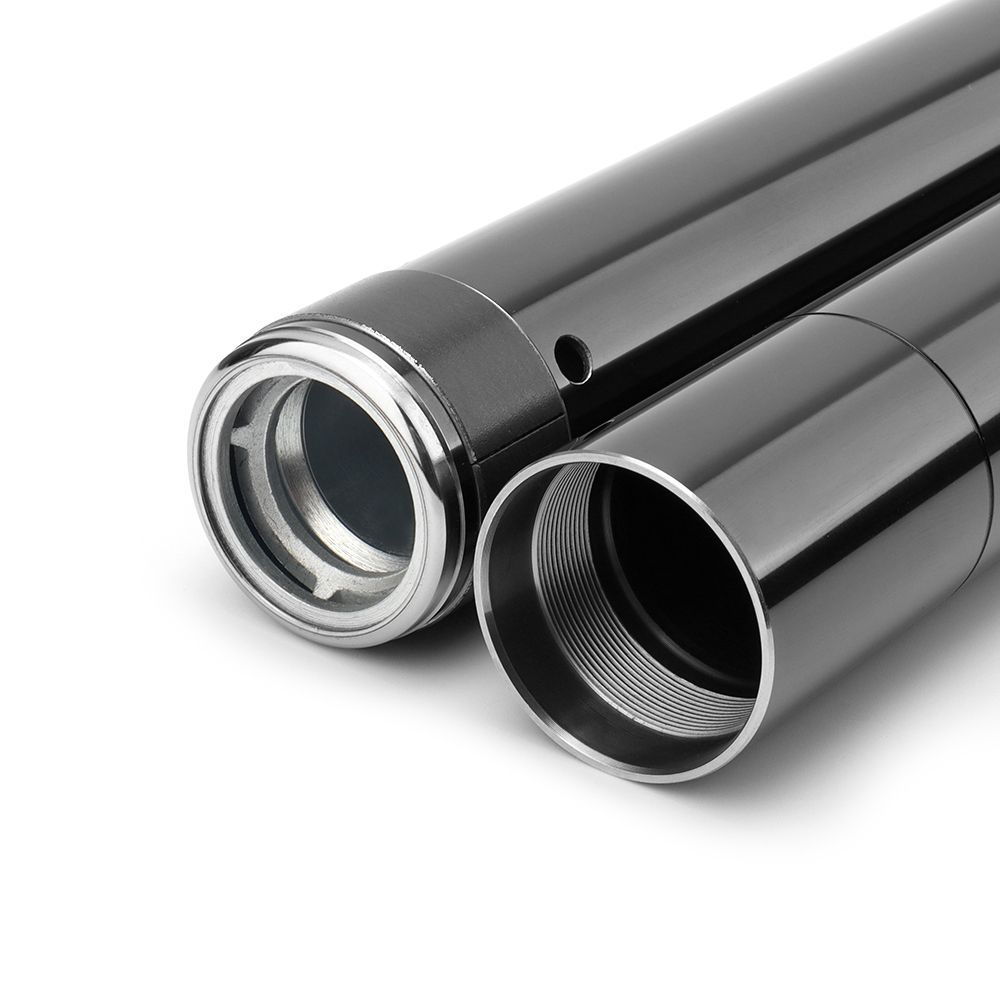 XB255 上メッキ VFR400R NC30 41MM 純正品番51410-MR8-003 に対応 インナーチューブ ブラック２本