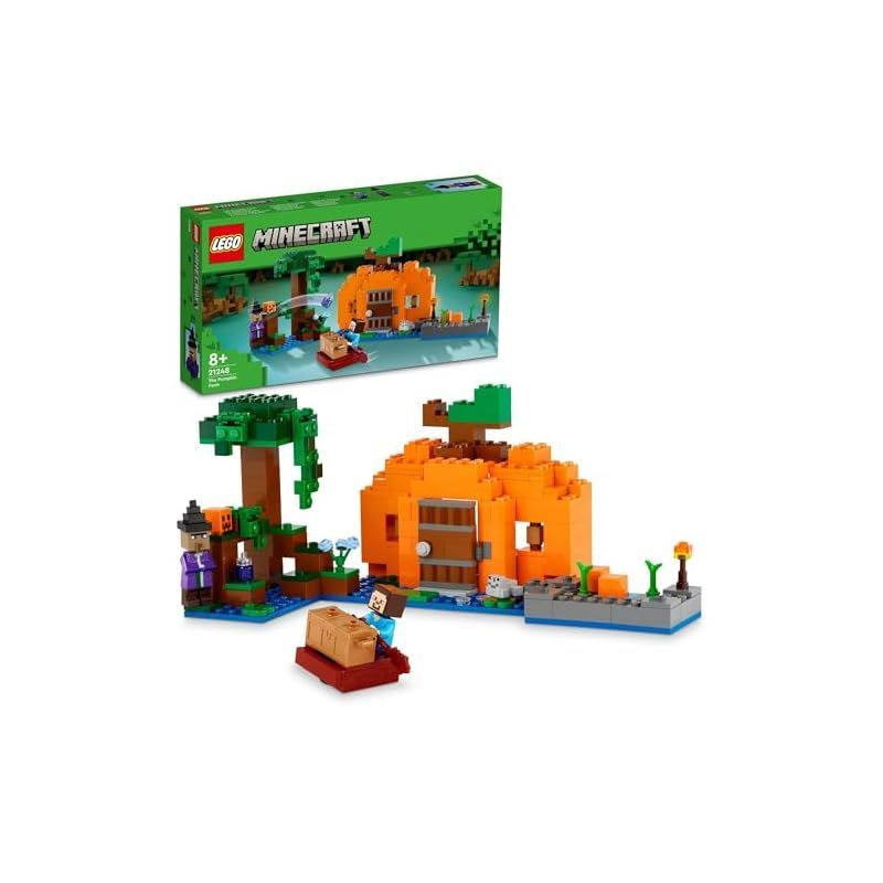 在庫セール】レゴ(LEGO) マインクラフト かぼちゃ畑 21248