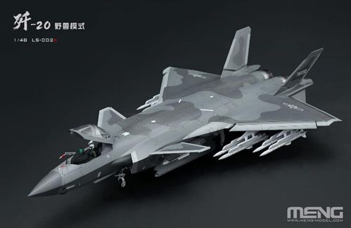 1 48 中国ステルス戦闘機 J-20 ビーストモード