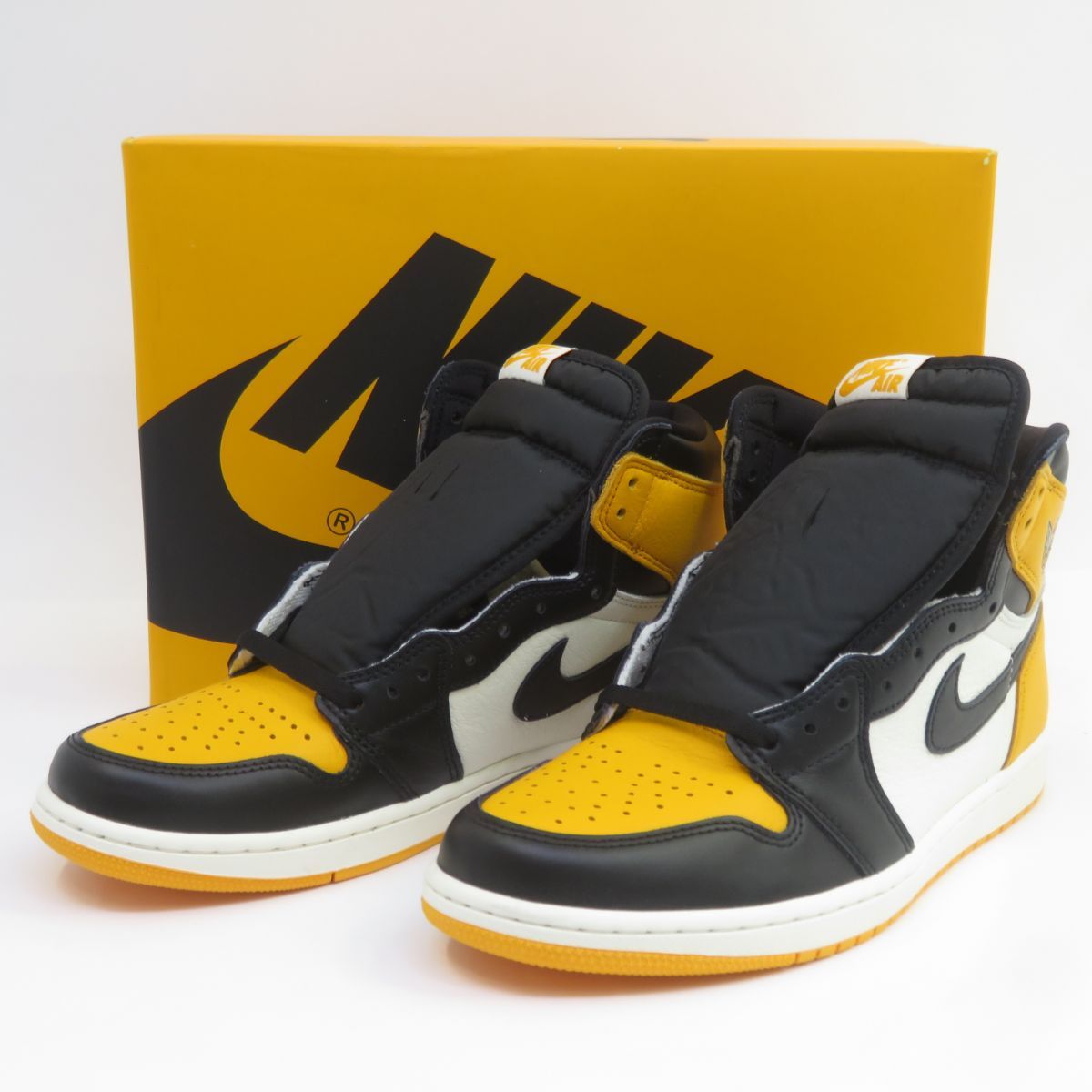 ❷美品 エアジョーダン1 レトロハイ 25cm 箱付き スニーカー NIKE ナイキ AIR JORDAN 1 RETRO HIGH OG エア ジョーダン 1