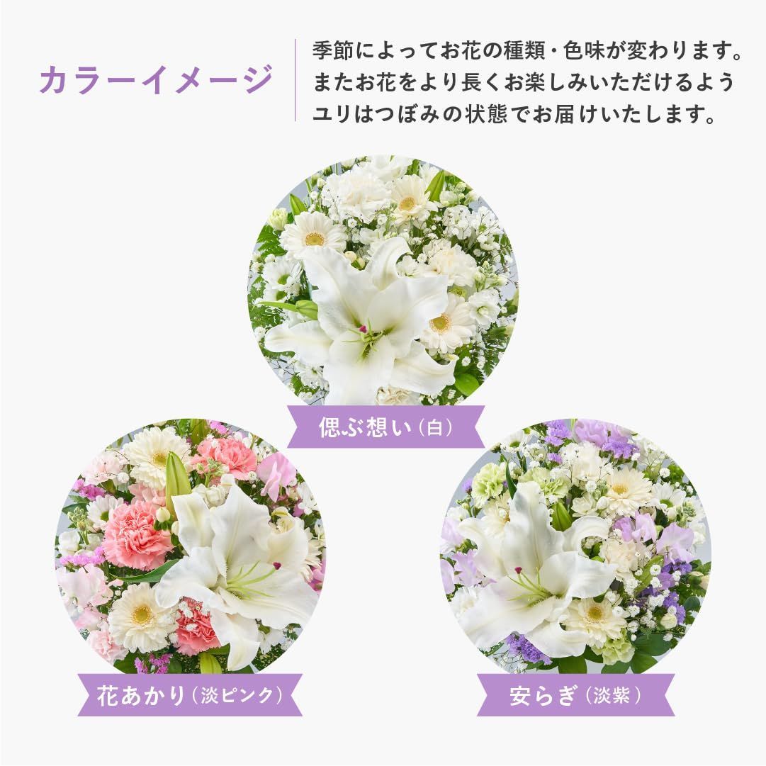 偲ぶ想い 白