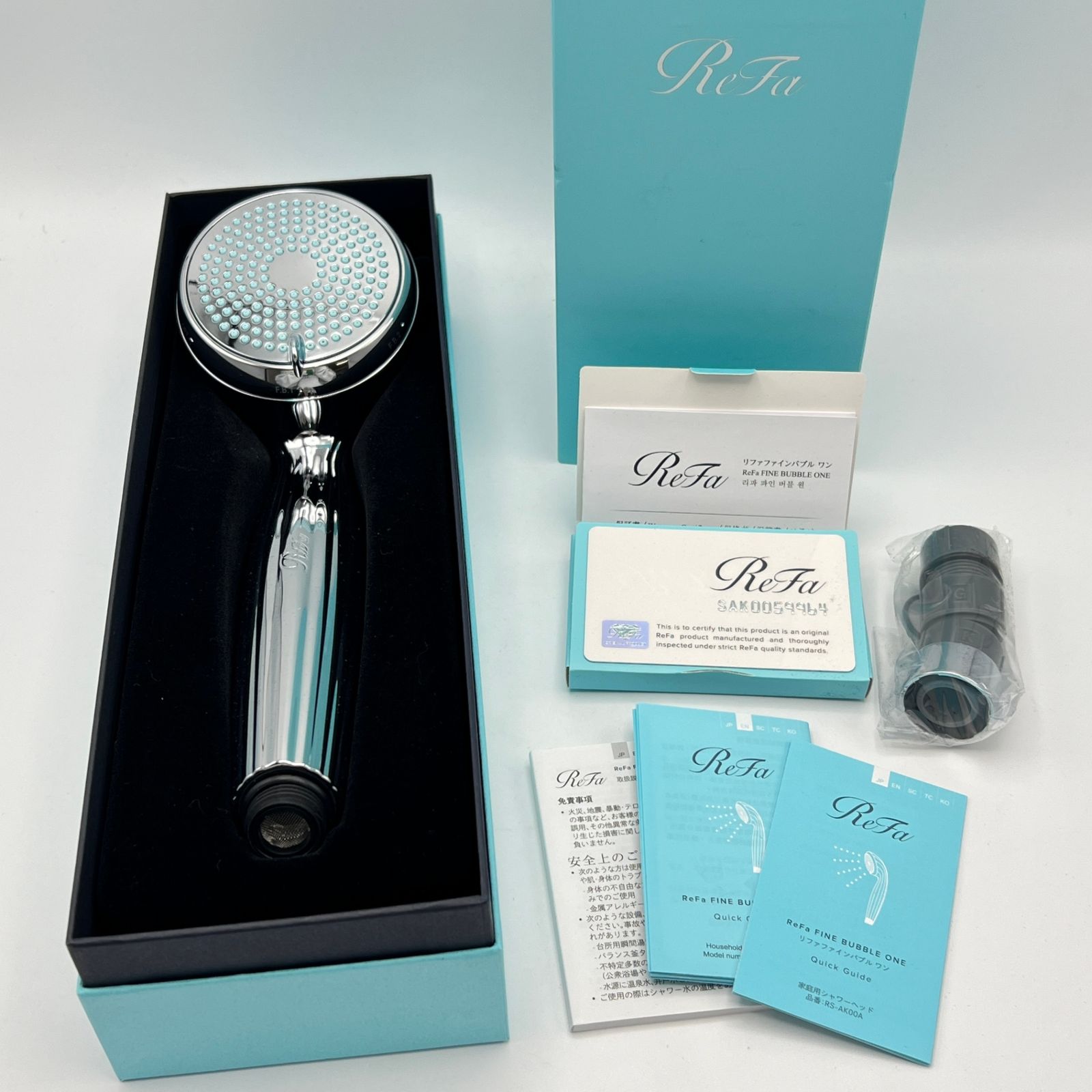 【未使用】ReFa RS-AK00A シャワーヘッド 楽天市場】ReFa FINE BUBBLE ONE 正規品 ( RS-AK00A リファ