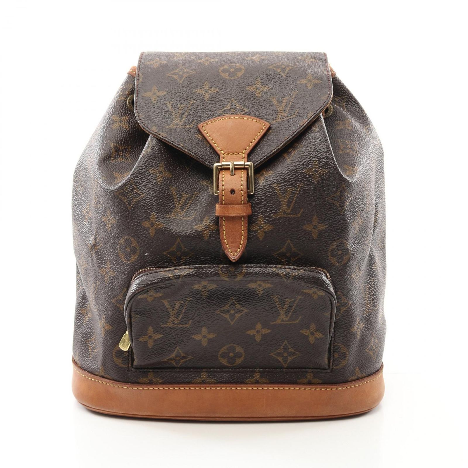 LOUIS VUITTON ルイ ヴィトン モンスリMM モノグラム リュックサック バックパック