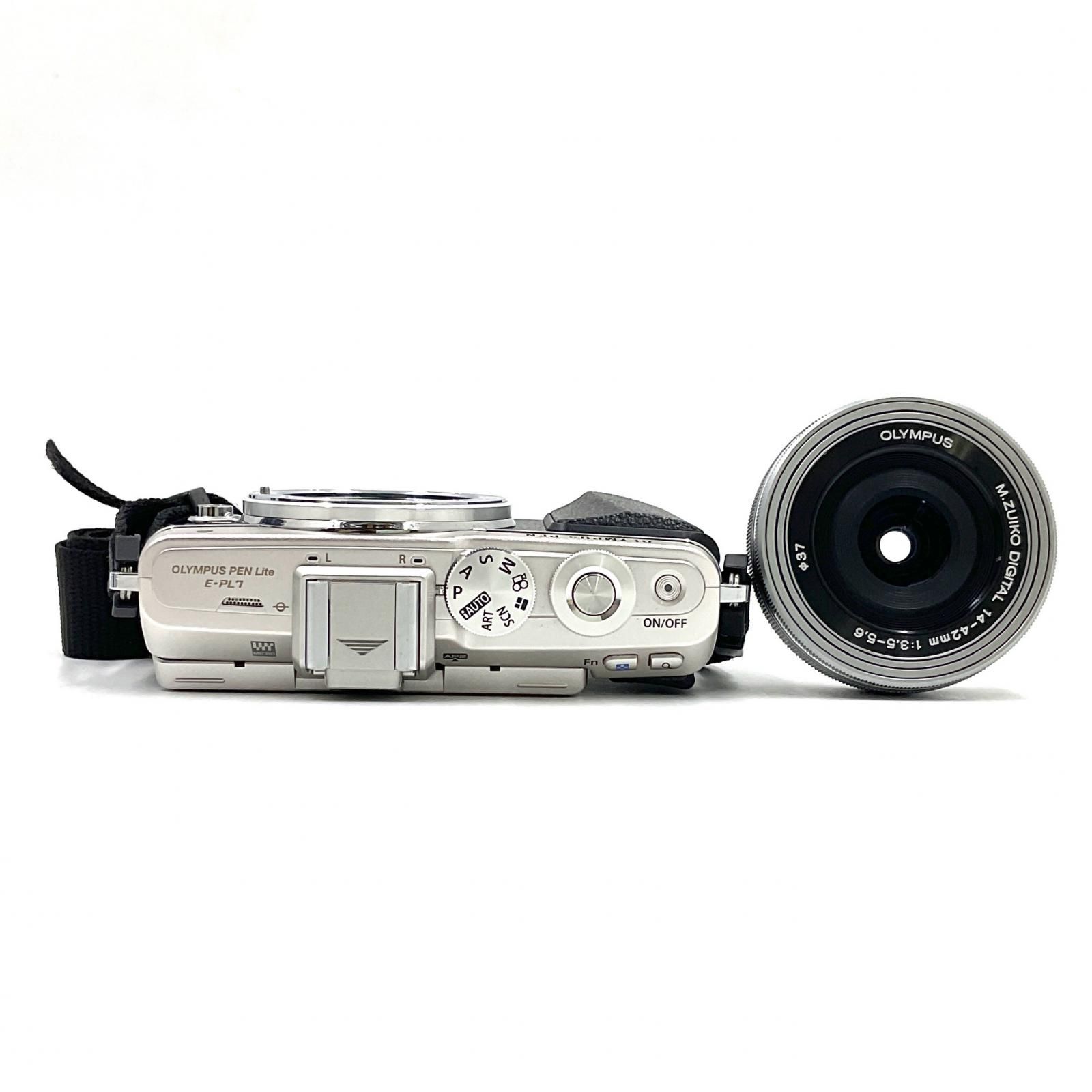 美品】OLYMPUS PEN E-PL7 ダブルズームキット Wi-Fi搭載 【公式通販】