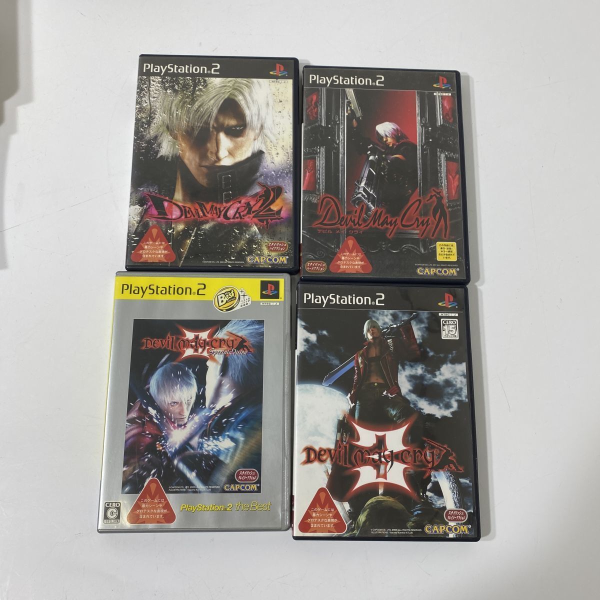 読込確認済み PS2 デビルメイクライ 1 2 3 スペシャル
