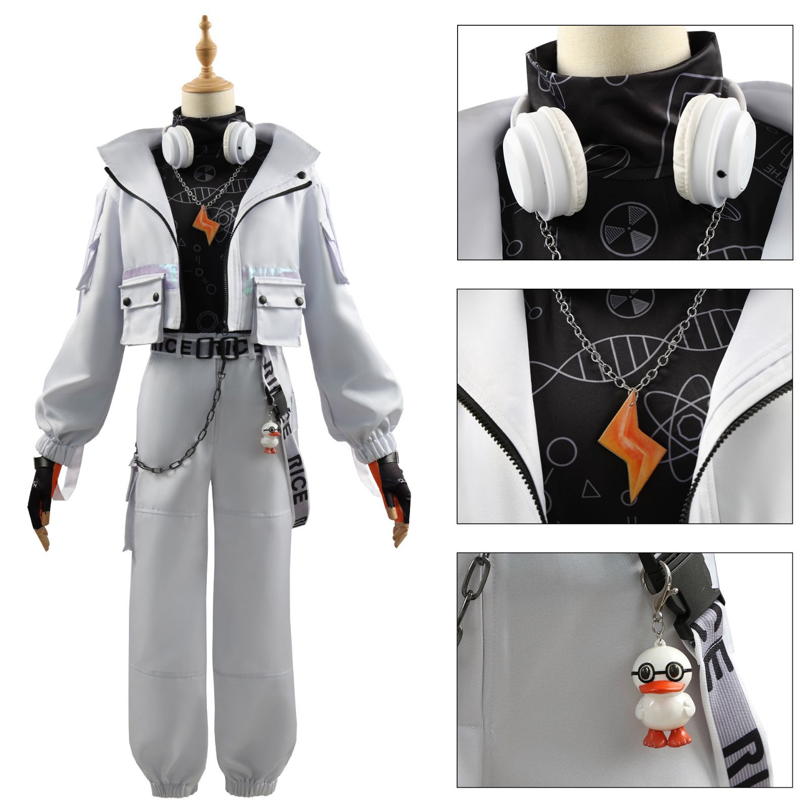 第五人格 囚人 ルカ・バルサー B.duckコラボ第二弾 cos 上下 第五人格 囚人 ルカ・バルサー B.duckコラボ第二弾 cos 上下
