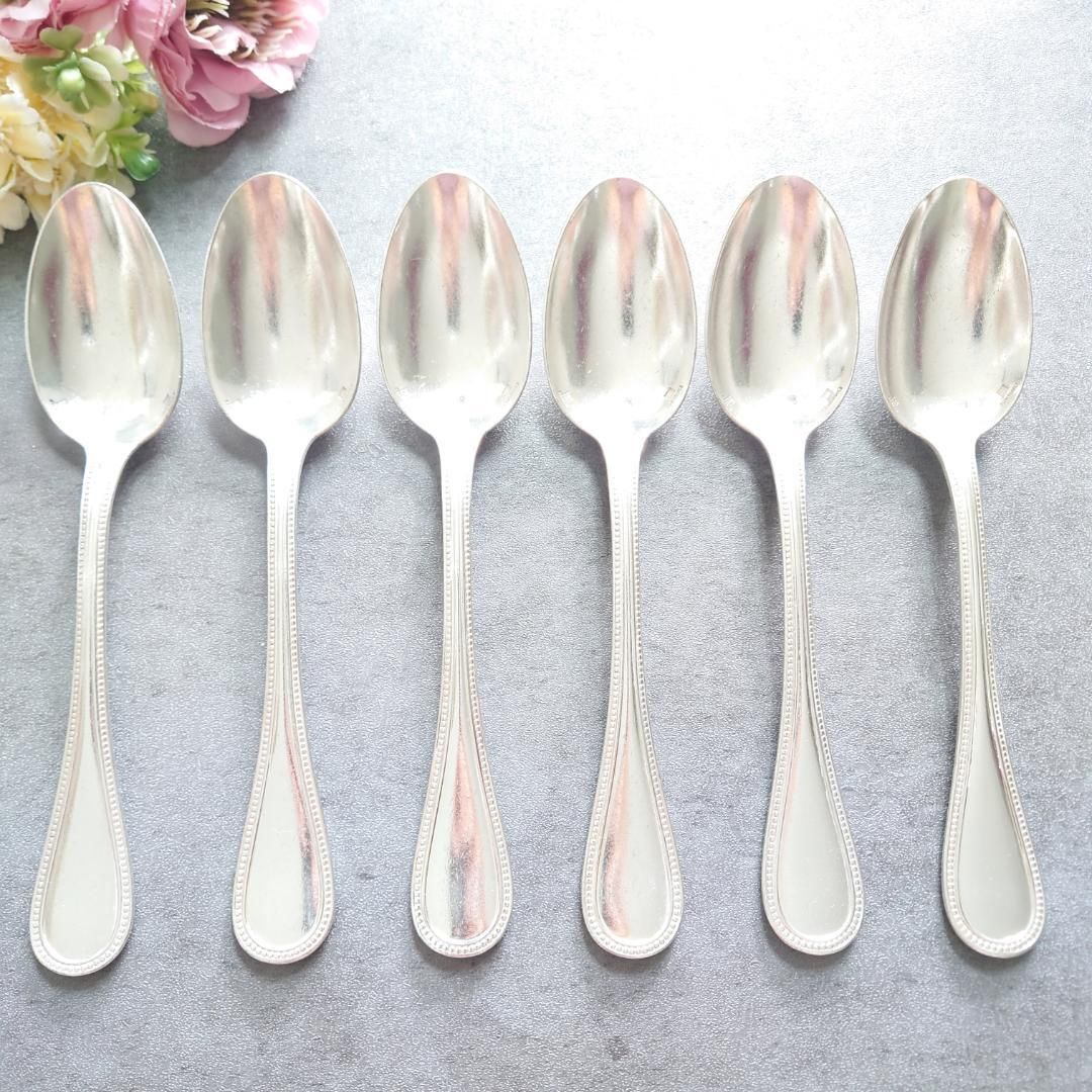 クリストフル パール デザートスプーン 6点