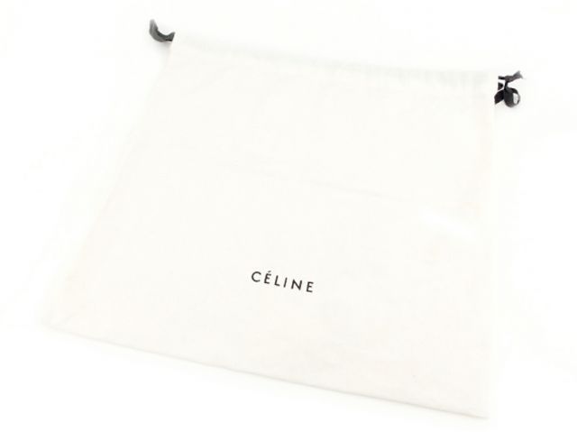 CELINE ショルダーバッグ ホワイトマカダム ゴールド金具 ☆SALE