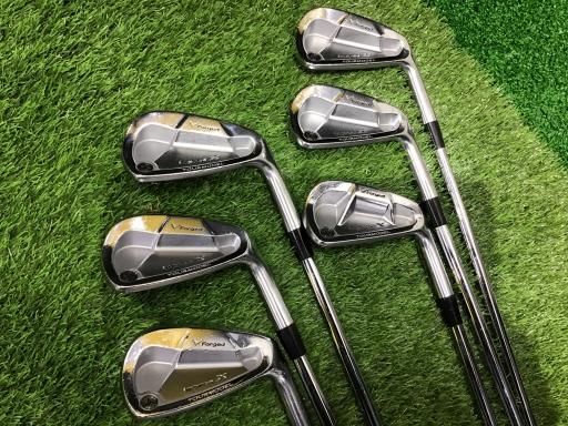 I inpres ヤマハ X V FORGED 2009 AD-75 Pw~ ＃5 6本 S相当 中古品 傷汚れあり (103) お買い得品！中古ゴルフクラブ(7本セット)ヤマハ インプレス X V