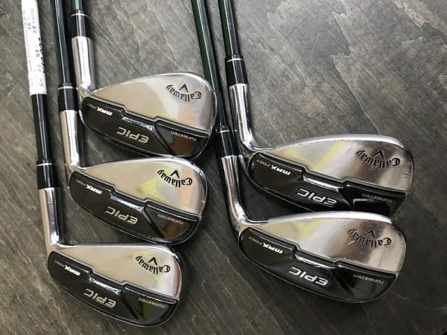 キャロウェイ エピック アイアンセット MAX FAST EPIC MAX FAST 6S フレックスS 中古 Cランク 6番5番セット スポーツ Callaway Epic アイアンセット 5本セット