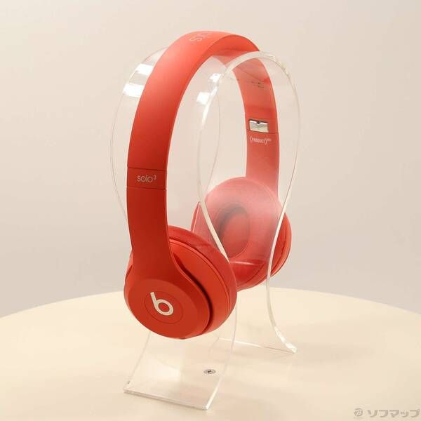 品〕 Beats Solo3 Wireless MX472PA／A レッド【377】
