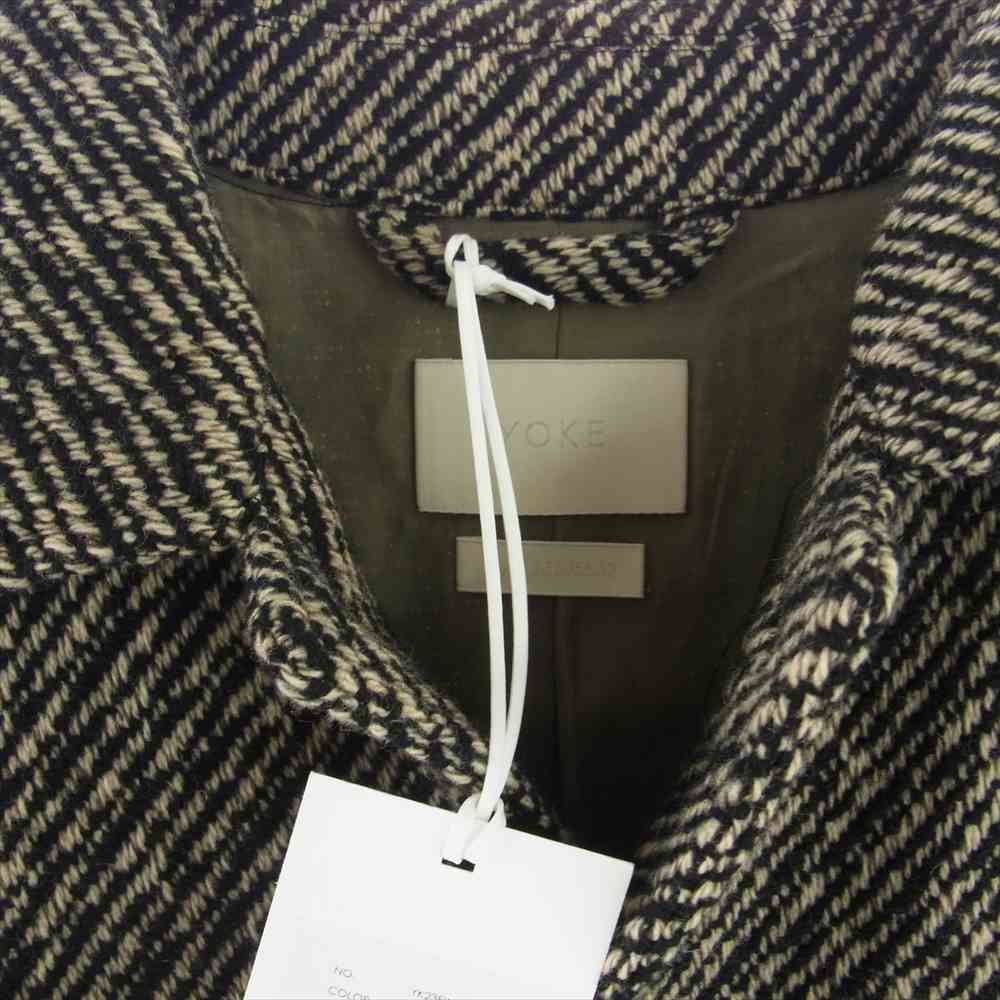 ヨーク YOKE ジャケット 23AW YK23FW0513B WOOL NEP TWEED COVERALL