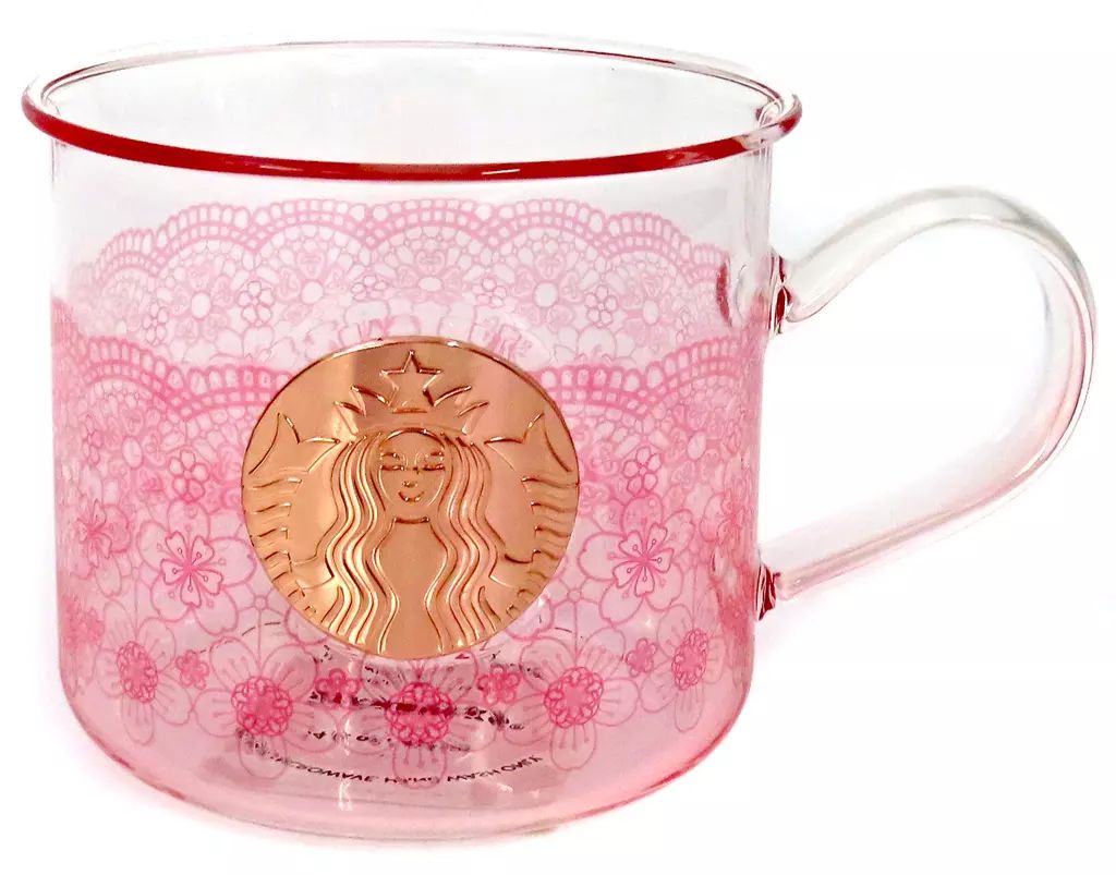 中古マグカップ・湯のみ SAKURA2022 耐熱グラスマグメダル414ml