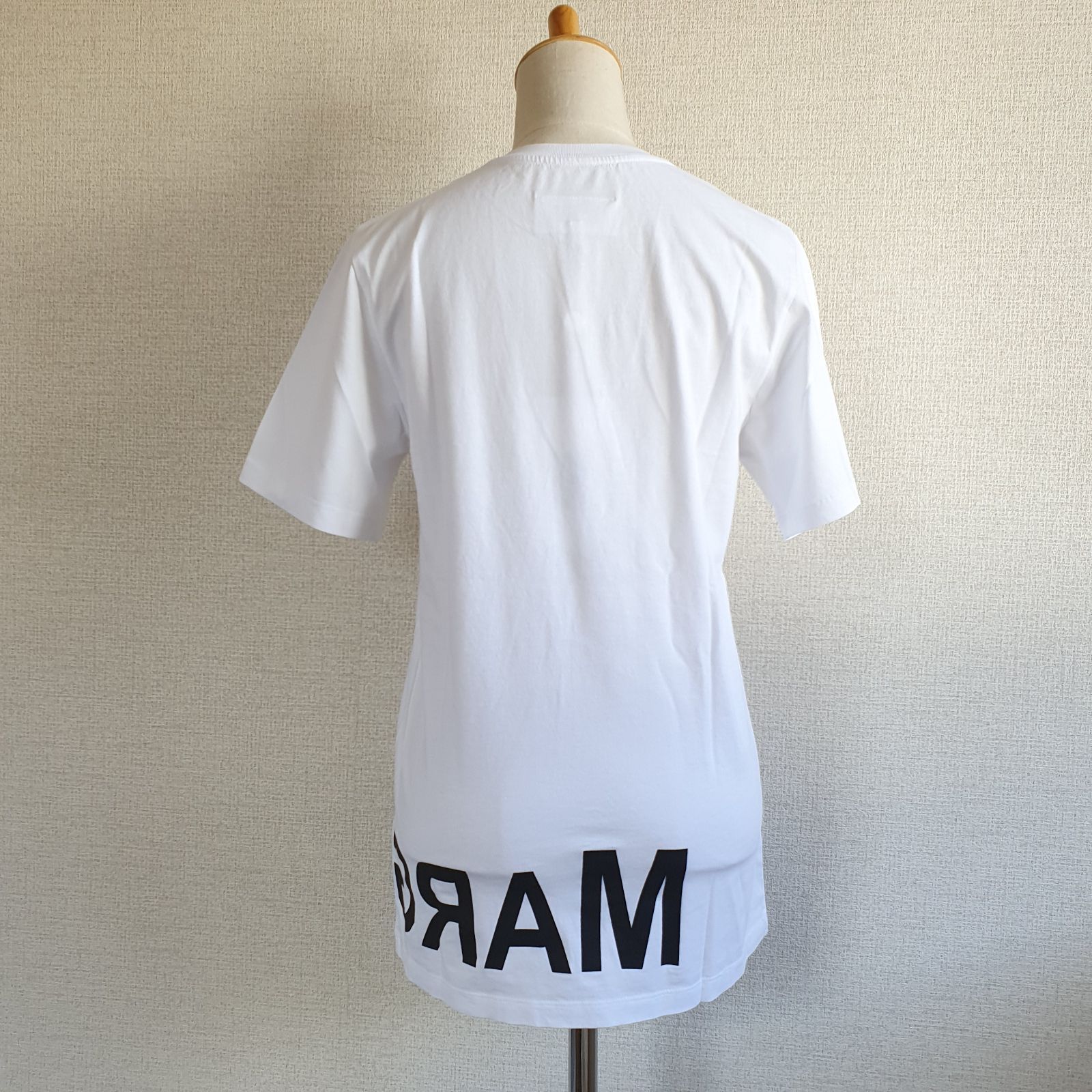 新品・未使用】MM6 Maison Margiela キッズロゴコットンTシャツ 白