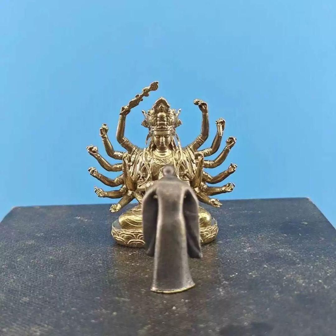 銅 細工 茶道具  浮彫り  福禄茶壺  提梁銅壺 水徳利 工芸品 美術品 置物 Amazon.com: Usoway 纯黄铜茶壶办公室寿星福禄满堂手把壶精雕